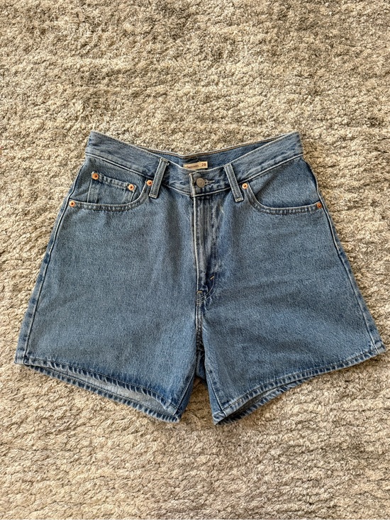 Levi's Pants - Levi’s Womens Cinch Shorts blue denim size 28